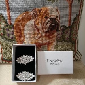 Rhinestone Crystal Shoe Clips